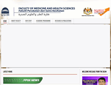 Tablet Screenshot of fpsk.usim.edu.my